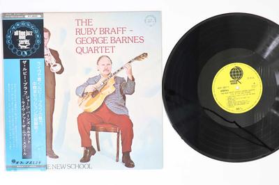 LP Пластинка RUBY BRAFF GEORGE BARNES Live At The New School ULS1847VPROMO OVERSEAS 1974 Япония Оби Джаз Б/У