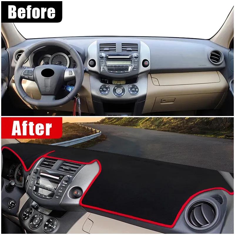 Автомобиль Для Toyota RAV4 XA30 2006 - 2012 Панель приборов Защита от света Анти-УФ Коврик Противоскользящие Коврики 2007 2008 2009 2010 2011 RAV 4