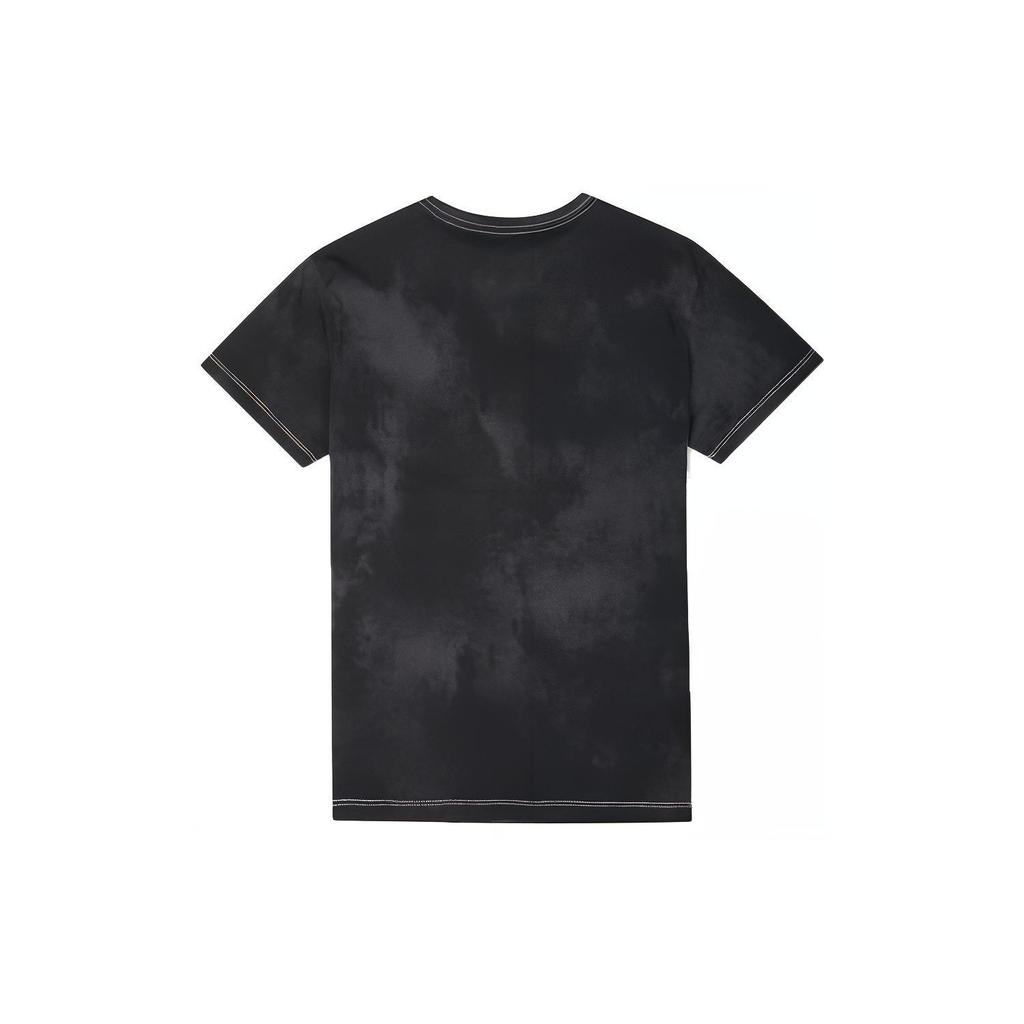 (WMNS) Converse Washed Retro Casual Short Sleeve Black Women's 10021466-A01