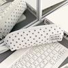 Polka Dot Design Pen Bag Portable Pencil Pouch Stationery Organizer  School Supplies