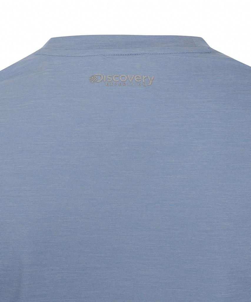 DISCOVERY EXPEDITION Men'S Freshvent Jersey Romellina Short Sleeve T-Shirt (M/Blue)
