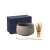 World Create Aika Hasami Ware Matcha 3-Piece Set with Gold Glaze, Size: Approx. W13.5 X D20 X H8.5 Cm, 14981