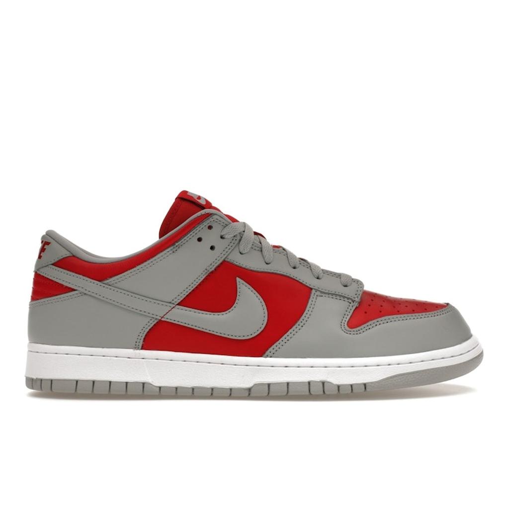 Nike Кроссовки унисекс Dunk Low CO.JP Reverse Ultraman 2024, красные, серебристые, Varsity-Red FQ6965-600