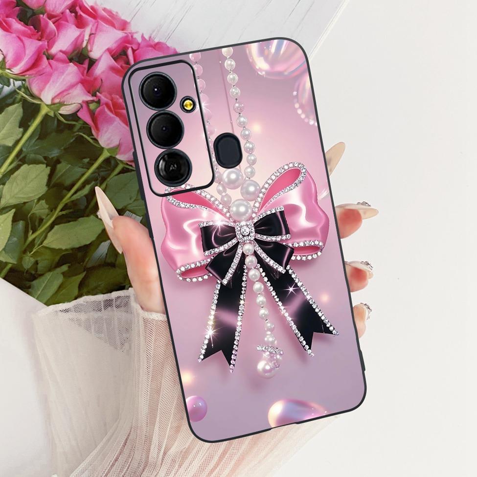 Чехол для телефона Tecno Pop 6 Go Чехол BE6j Силиконовый Милый Кот Модный Забавный Расписной Корпус Для Tecno Pop 6 Go