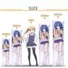 Аниме Подушка Хината Janpan Game Dakimakura Чехол Kawaii Girl обнимающее тело с длинной спинкой Подушка для кровати Сексуальная наволочка Loli Waifu