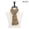 Мужской шарф Believers BNM096 Повседневный клетчатый шарф для мужского костюма