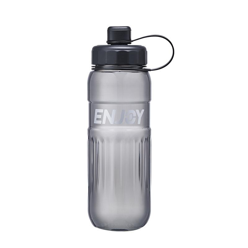 Бутылка для воды для фитнеса и спорта большой вместимости, пластиковый стакан для воды, портативный прозрачный стакан для воды, не бьющийся