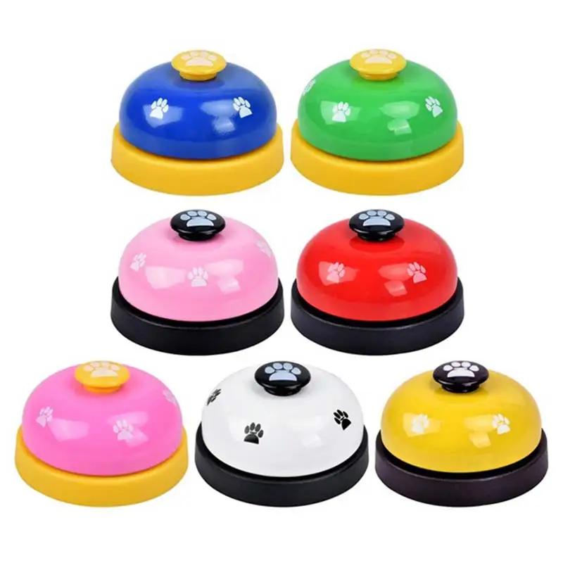 Pet Call Bell Dog Toys IQ Training Dog Cat Feeding Ringer Educational Pets Toys Interactive Bell Eating Food Feeder Pet Supplies