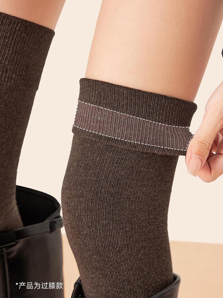 Spring and Autumn slimming pressure calf over knee socks, anti odor and anti slip cotton socks
