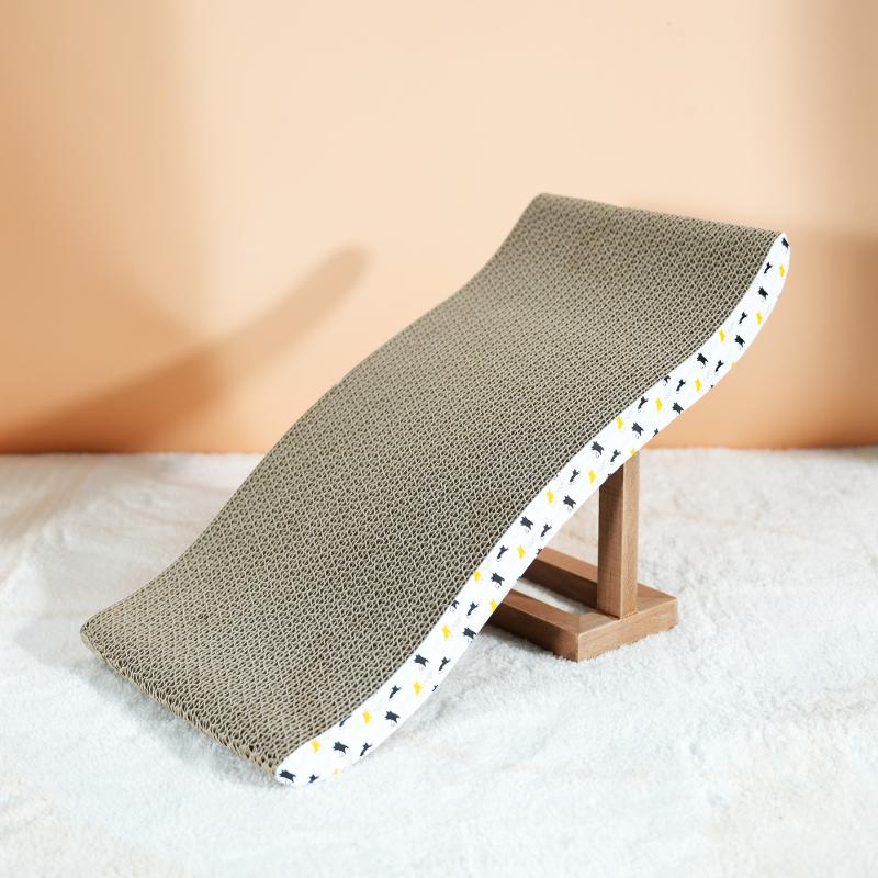 Доска для кошачьих когтей картонная коробка для кошачьих когтеточек для кошек в помещении двусторонняя прочная с кошачьей мятой