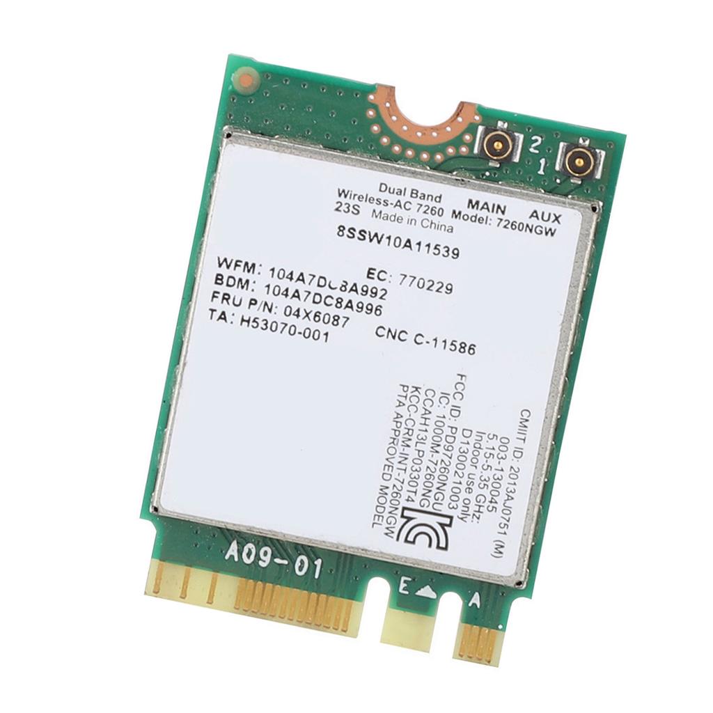 Для Intel 7260AC 7260NGW Двухдиапазонная беспроводная сетевая карта для Lenovo IBM Thinkpad FRU04X6087