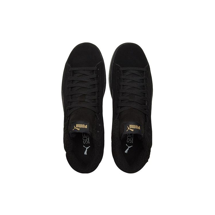 Puma Smash V2 Mid Winter Унисекс Черный Team Gold 375870-02