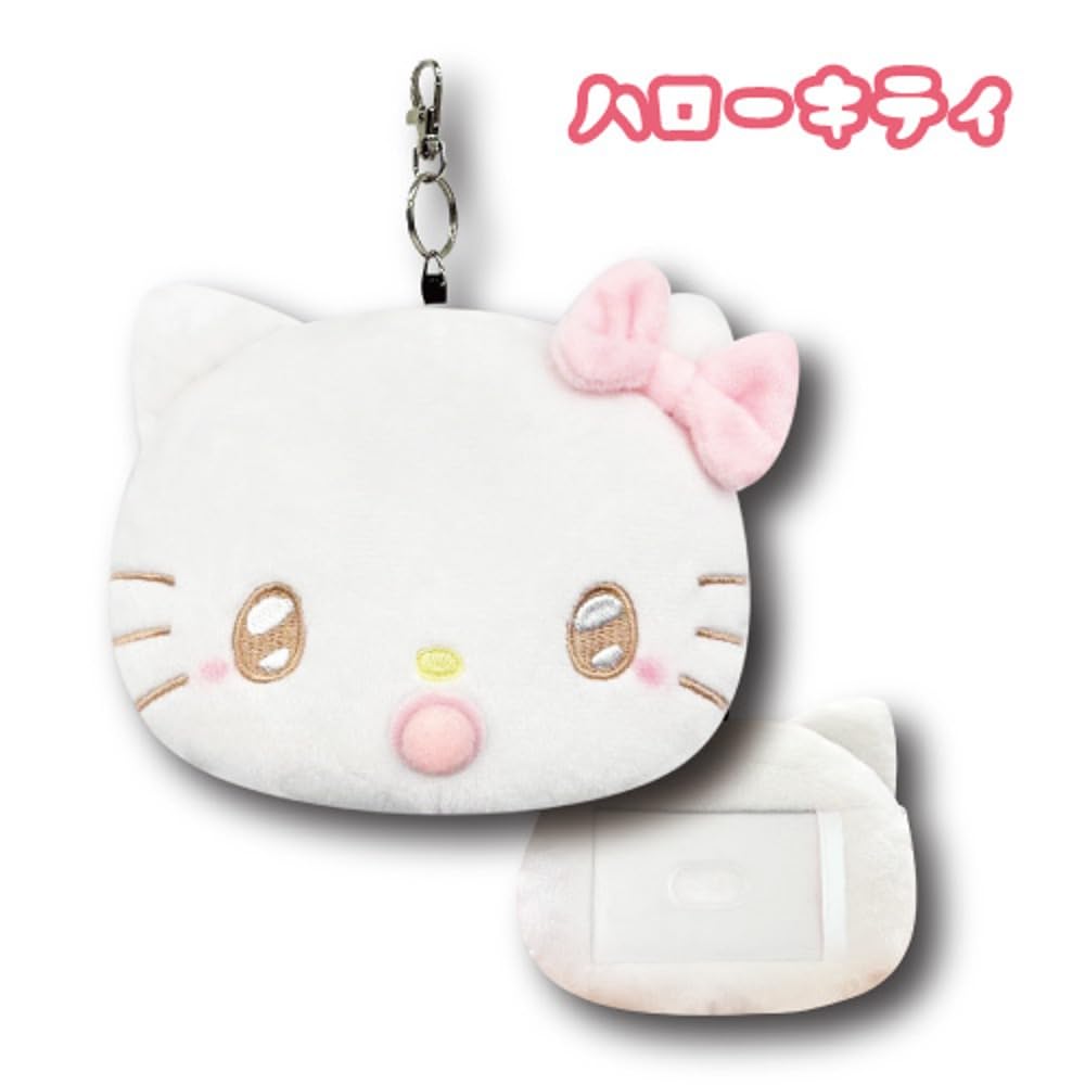 Чехол для катушки Hatayama Shoji Sanrio Face Angel Baby Hello Kitty В11 x Ш13 см 63202594 Прибл.