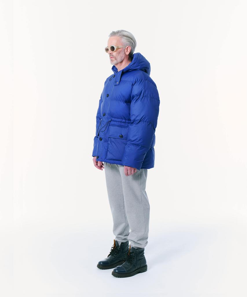 Milacode Versatil Down Parka (Duck Down Semi Over Fit) (Blue)
