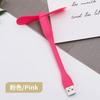 Мини USB-вентилятор Гибкий сгибающийся вентилятор для Power Bank, ноутбука, ПК, сетевого адаптера Портативный ручной вентилятор для охлаждения компьютера Летний гаджет