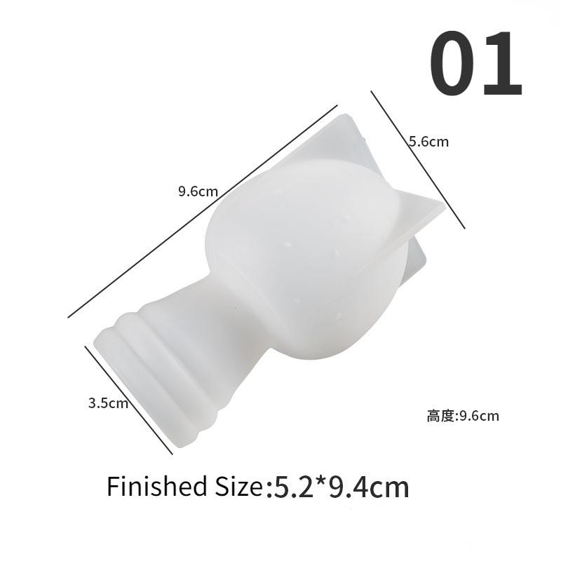 3D форма для свечей в форме гриба, DIY силиконовая форма для изготовления свечей, ароматный соевый воск, форма для мыла ручной работы, кухонная форма для выпечки шоколада