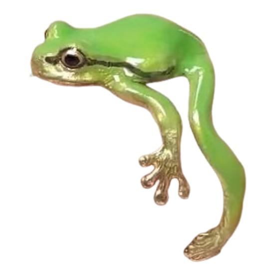 Frog Ring Cute Colorful Adjustable Tree Frog Rings Handmade Fun Jewelry Perfect Unique Gift Cute Animal Rings for Beach Summer Party.