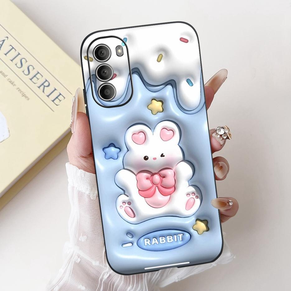 For Motorola Moto G51 G71 5G Case Moto G31 Cute Panda Cartoon Cover Soft Silicone Phone Case For Moto G71 G 31 51 MotoG51 Bumper