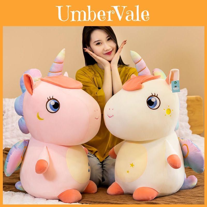 Delightful Round Fat Unicornio Plush Toy Perfect For Girls And All Unicorn Lovers