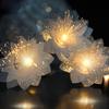 Waterproof String Lights LED Fiber Christmas String Light Decor Flower Fairy Lights  Home
