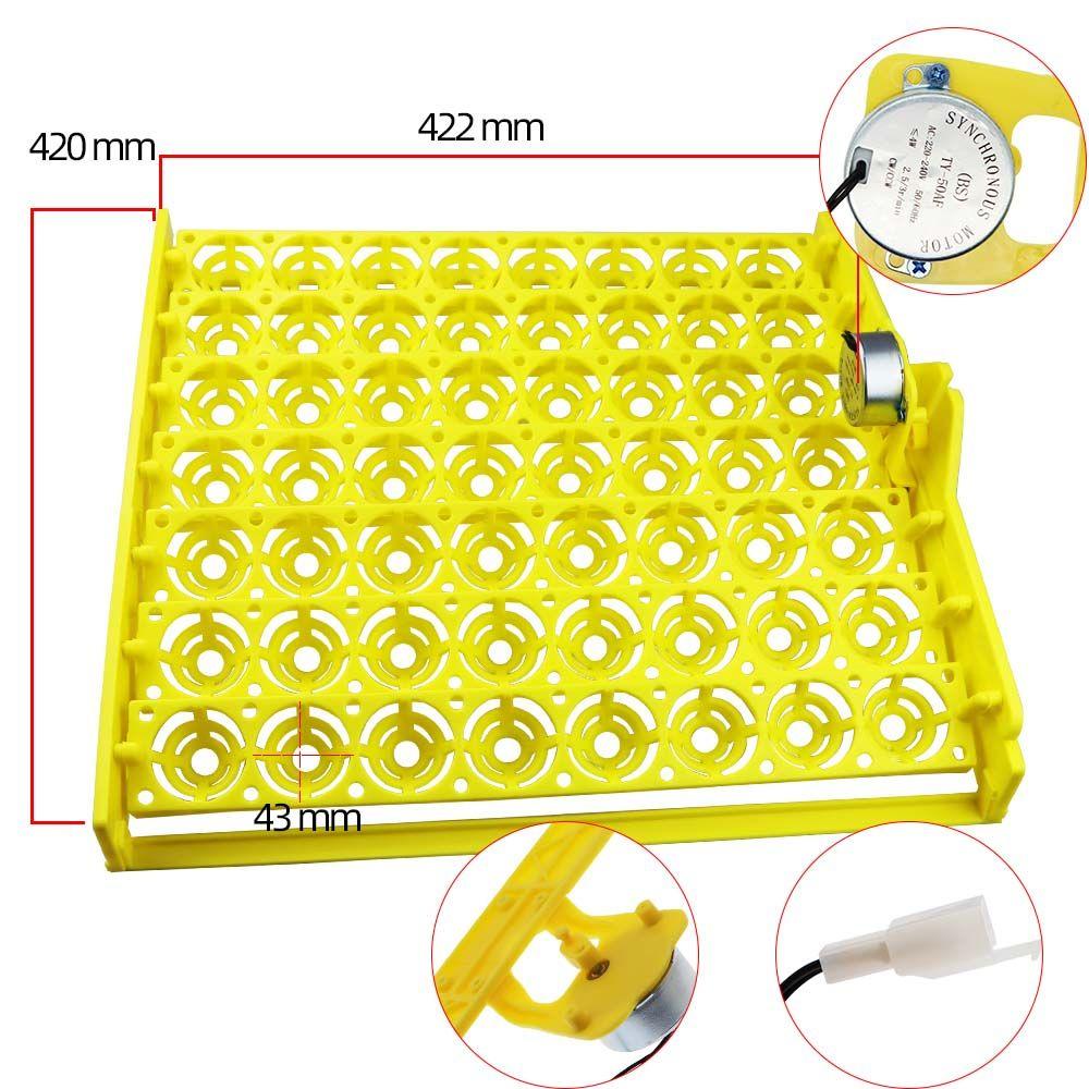 Motor Automatic Multifunction Egg Turning Tray For Chicken Duck Egg Brooder Accessory Egg Incubator