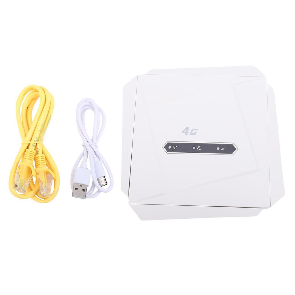 WiFi 6 Роутер 150 Мбит/с Скорость загрузки 16 Устройств SIM-карта 4G Роутер с 4 Антеннами для Игр
