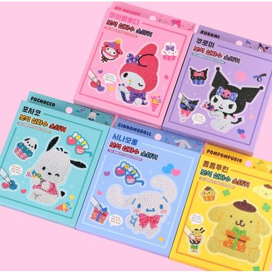 Sanrio Наклейка-головоломка Jewel, Куроми, 1 шт., популярный персонаж в Корее