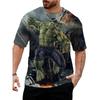 Футболка с коротким рукавом Летняя футболка Взрослые полиэстеровые футболки Мужские