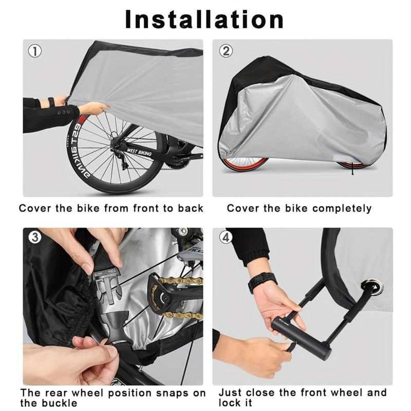 Universal Outdoor Bicycle Bike Waterproof Cover Windproof Mountain Road Bike Sun Rain Protective Cover