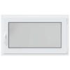 Basement Window RISOR 100 x 60 cm PVC and Glass White