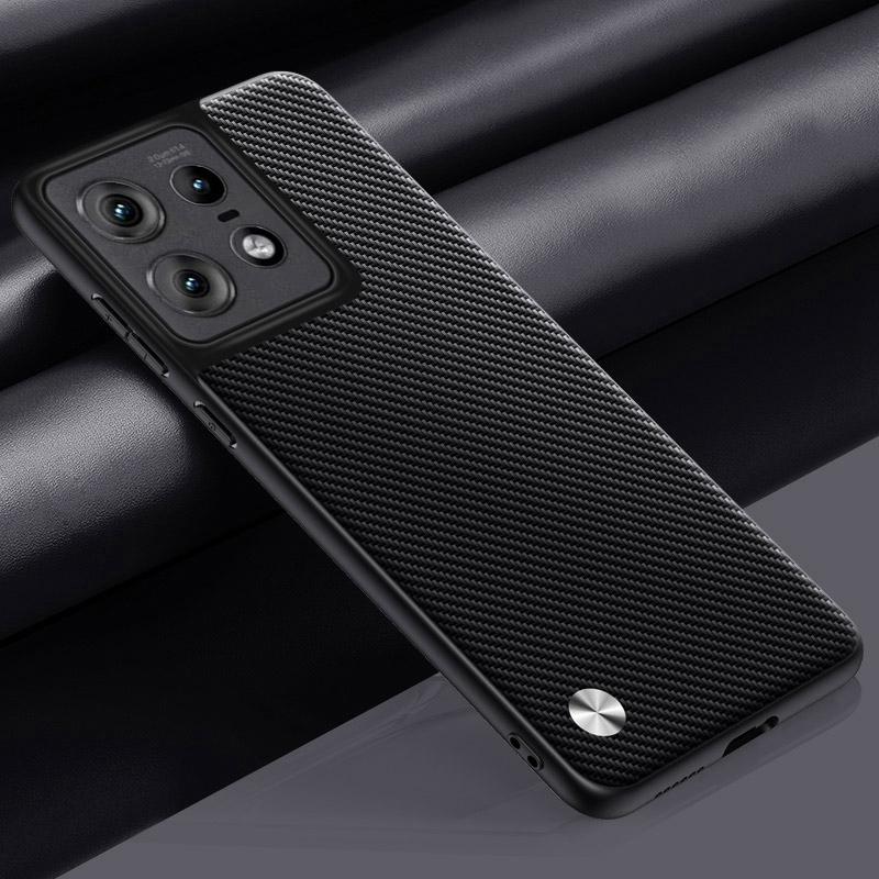 Роскошный чехол из искусственной кожи для Motorola Edge 50 Pro, задняя крышка, матовый силиконовый защитный чехол для телефона Motorola Moto Edge 50 Pro 5G