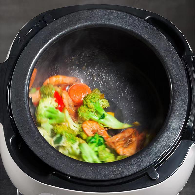 110V Multifunctional Stir-Fry Robot: Fully Automatic, Intelligent Drum-Type Pan for Home and Commercial Use