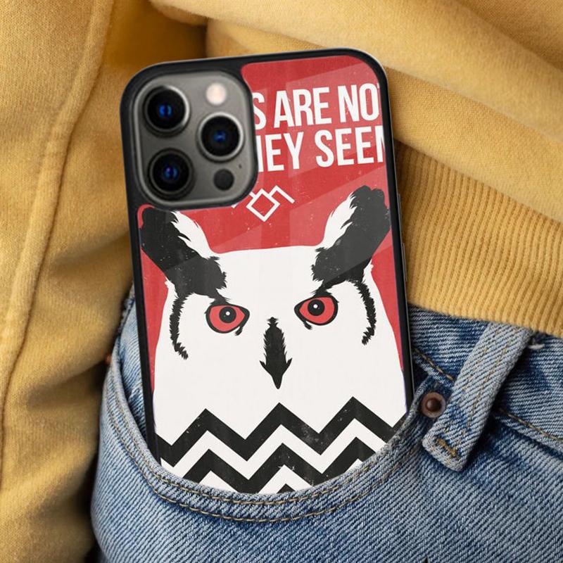 Welcome To Twin Peaks Red Room Soft Phone Case for iPhone 17 Air 16e Pro max 15 Pro 13 14 Plus 11 12 MagSafe Magnetic Coque