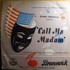 LP Record IRVING BERLIN - ETHEL MERMAN, DICK  - Songs From Call Me Madam LAT8016 Brunswick UK Soundtracks & Musicals Used