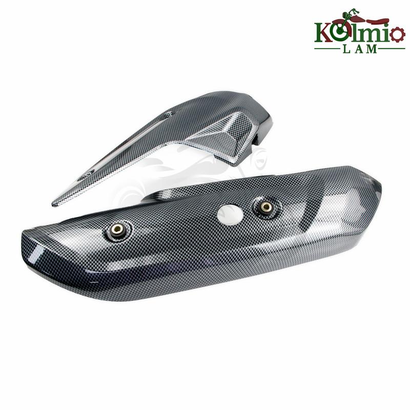 Подходит для 2017 - 2025 TMAX530 DX SX TMAX560 Мотоцикл Выхлопная труба Крышка Кожух Защита T-MAX 530 TMAX 560 2018 2019 2020 2024