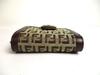Authentic FENDI Zucca Canvas Brown Leather Bifold Wallet Compact Wallet #a466  Open box