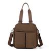 Unisex Multi Pocket Backpack Casual Shoulder Bag with Adjustable Strap