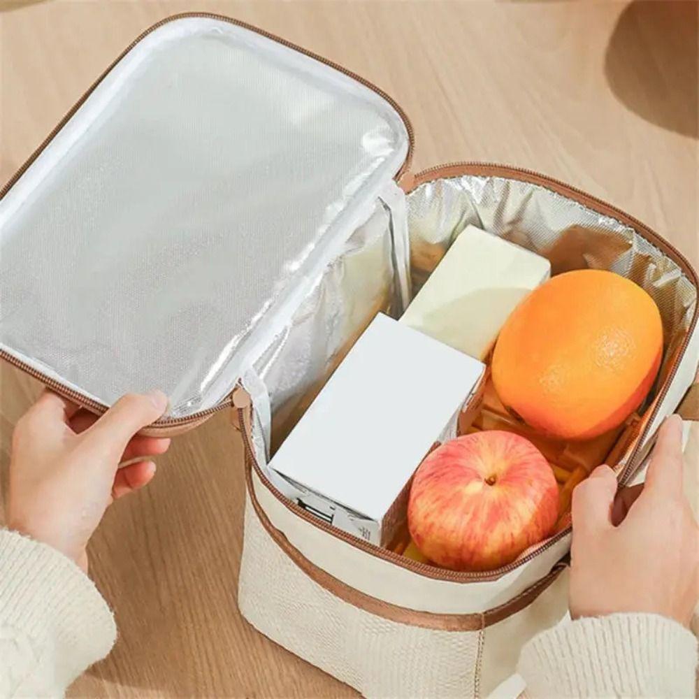 Thickened Cooler Bag Waterproof Camping Picnic Bag Lunch Box Thermal Food Storage Bag Hiking