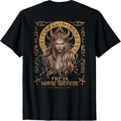 Фрейя - Богиня скандинавских мифов Viking Culture Футболка