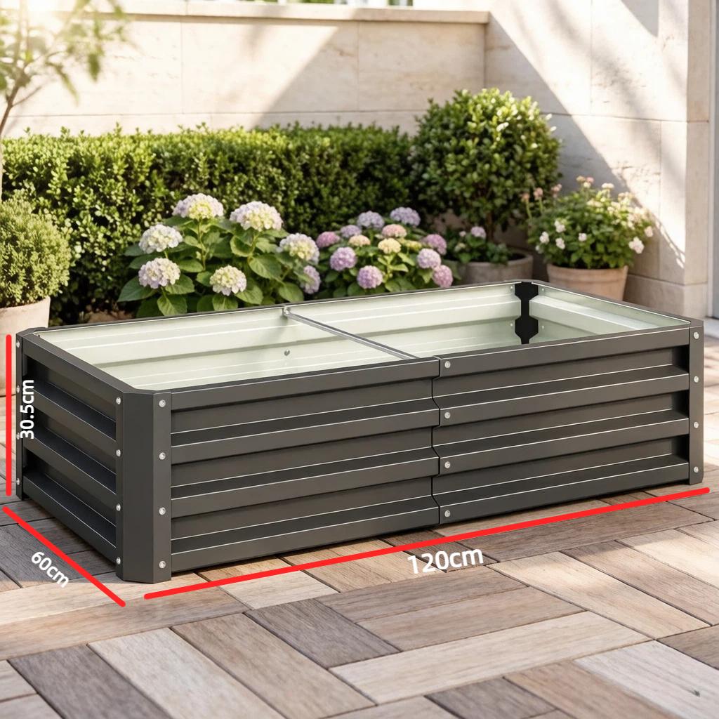 Modern Garden Box, Functional Planter, High-Quality Raised Bed (only with garden box)