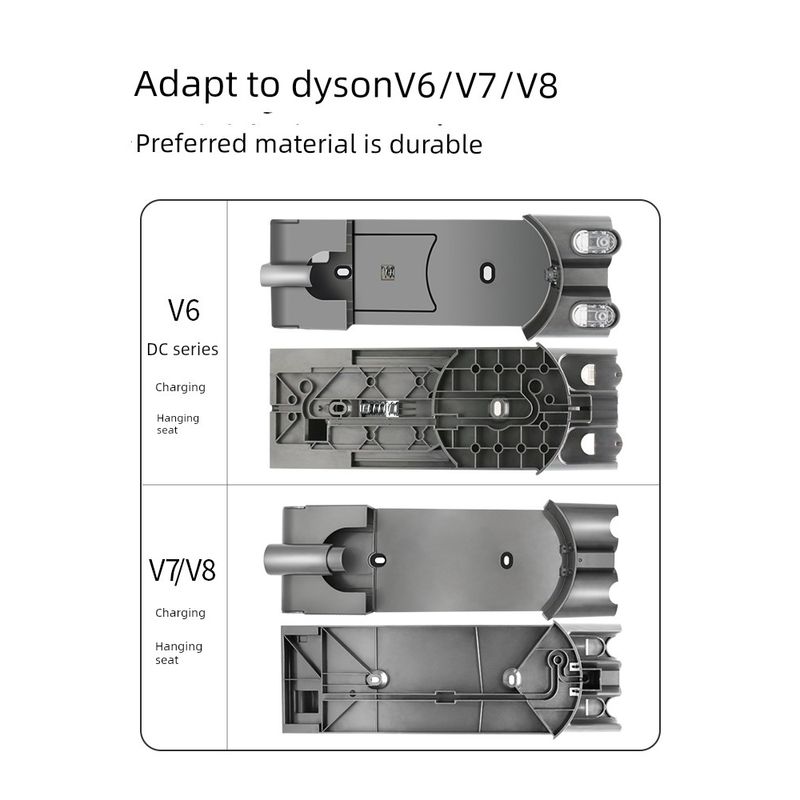 Подходит для аксессуаров пылесоса Dyson V6V7V8 Зарядная база V12V10Slimv11 Стойка для хранения