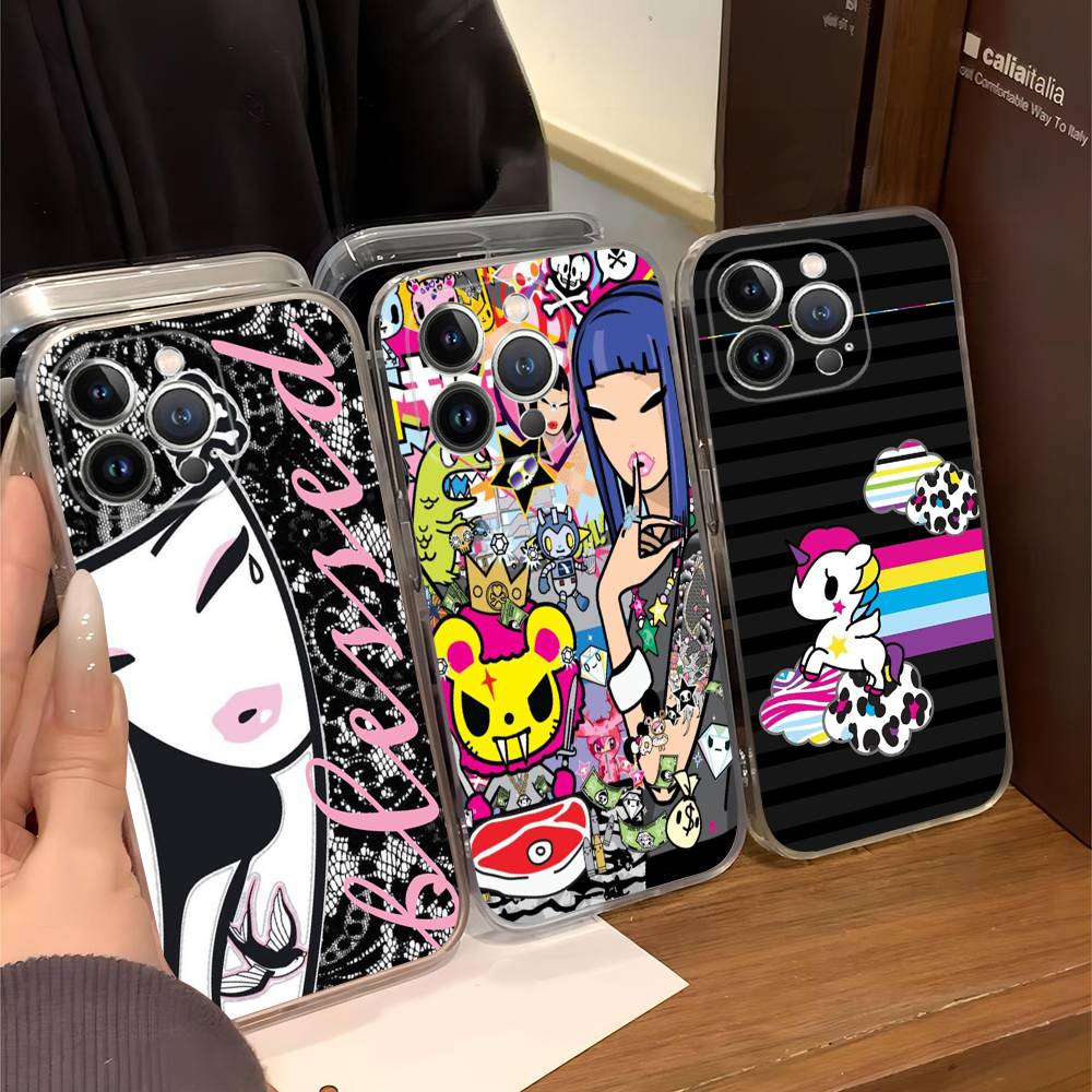 Япония Tokidoki Для IPhone 17 16 16e 15 14 13 12 11 Pro Max Mini Plus Чехол для телефона