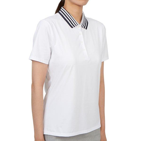 Zipore Golfwear Женская футболка с воротником и коротким рукавом g4lS23k866 Sno