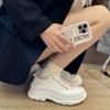 Canvas Shoes Female Student Board Shoes Single Casual Little White Shoes Low Top Thick Sole Trend Sports
