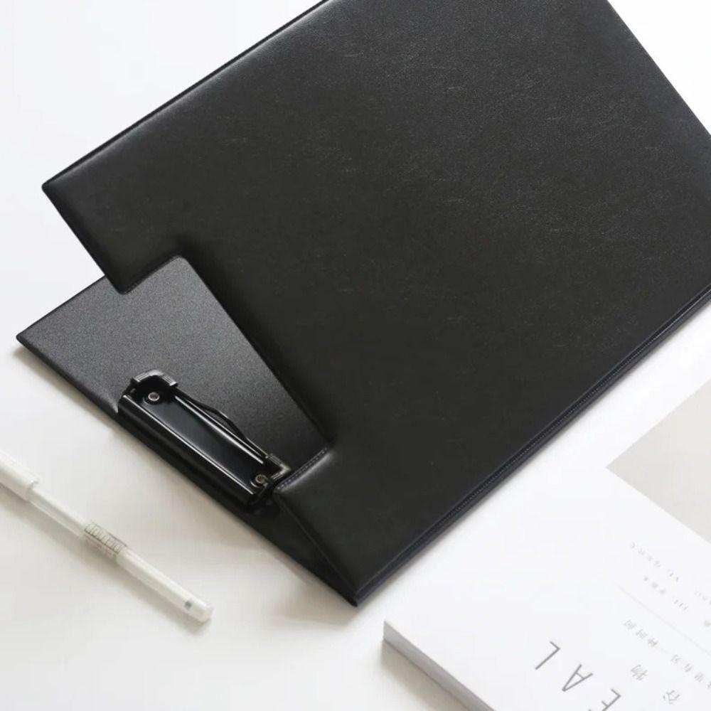 PU Leather Clip Boards A4/A5 Writing Pad Ultra-Smooth Document Holder Office Supplies