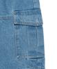 LEE Women'S Cargo Denim Shorts Indigo Medium