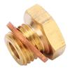 Pressure Temperature Gauge Sender Adapter 18in NPT To M14x1.5 Male Universal for Car
