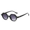 Retro Round Women Sunglasses Fashion Rivets Decoration Men Punk Shades Uv400 Leopard Sun Glasses