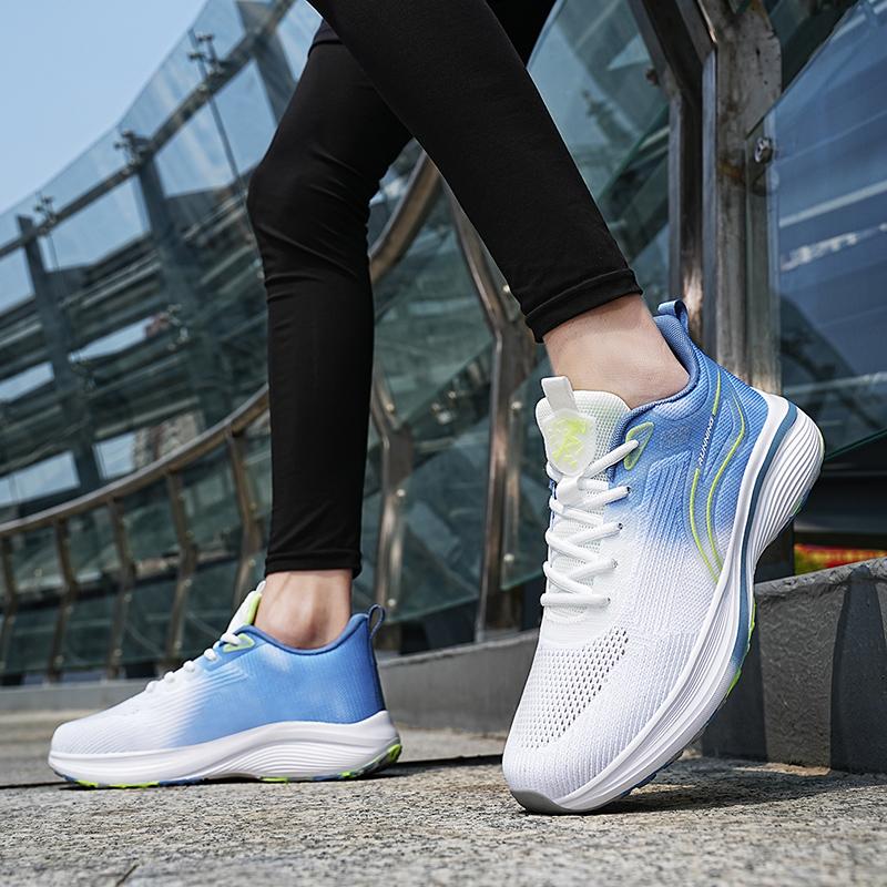 Модные кроссовки для мужчин Летние полноразмерные кроссовки для бега с карбоновой пластиной Легкие уличные нескользящие тренировочные кроссовки Мужские теннисные туфли