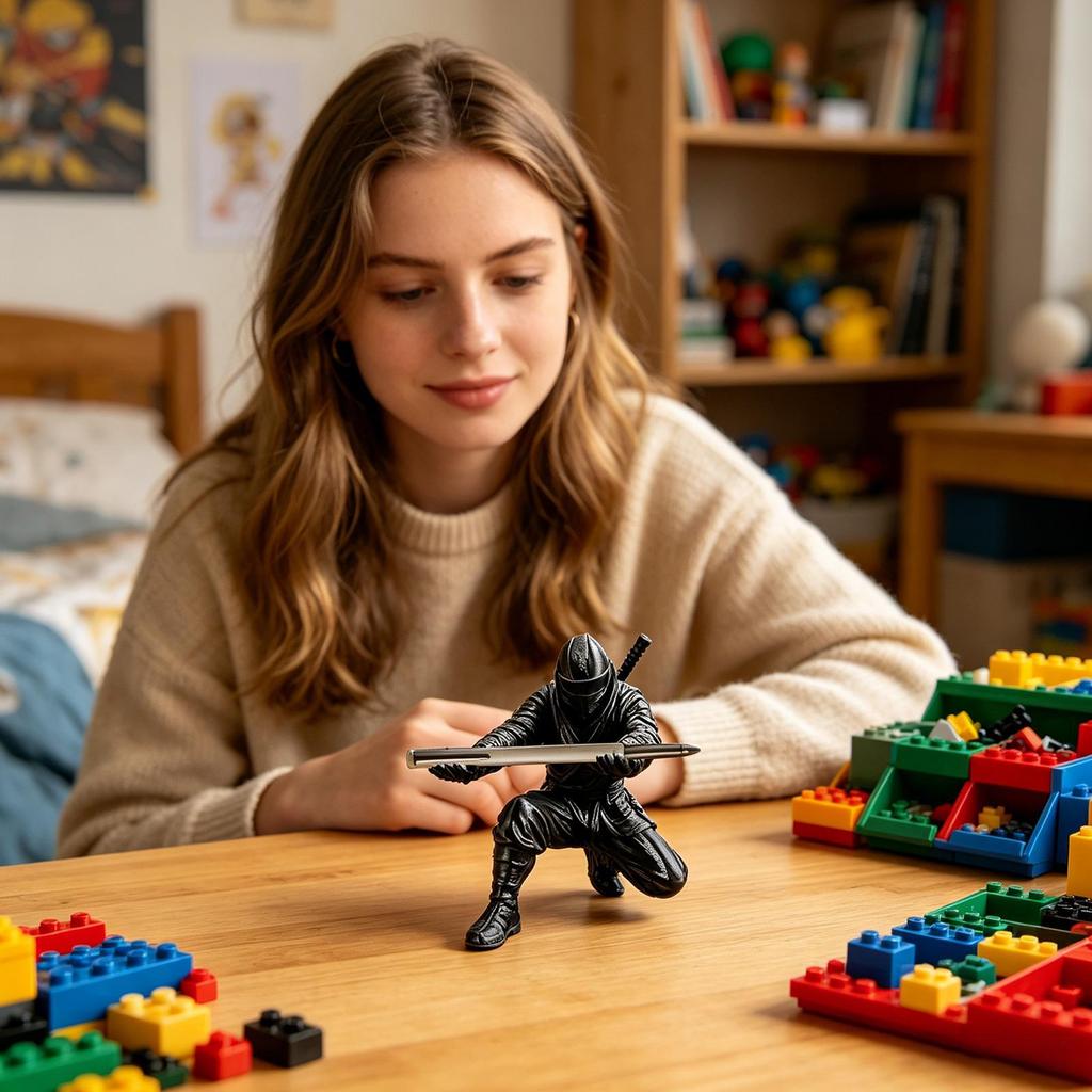 3D Печать Веселый Органайзер-Подставка для Ручек Декорация Фигурка Подставки для Ручек в Коленно-локтевой Позе для Стола для Карандашей Канцелярских Принадлежностей Маркеров Поделок